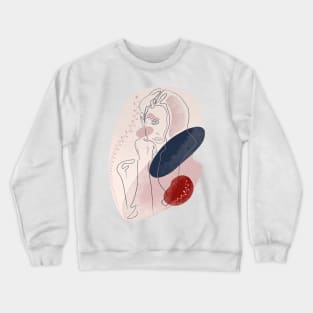 Fashion girl Crewneck Sweatshirt